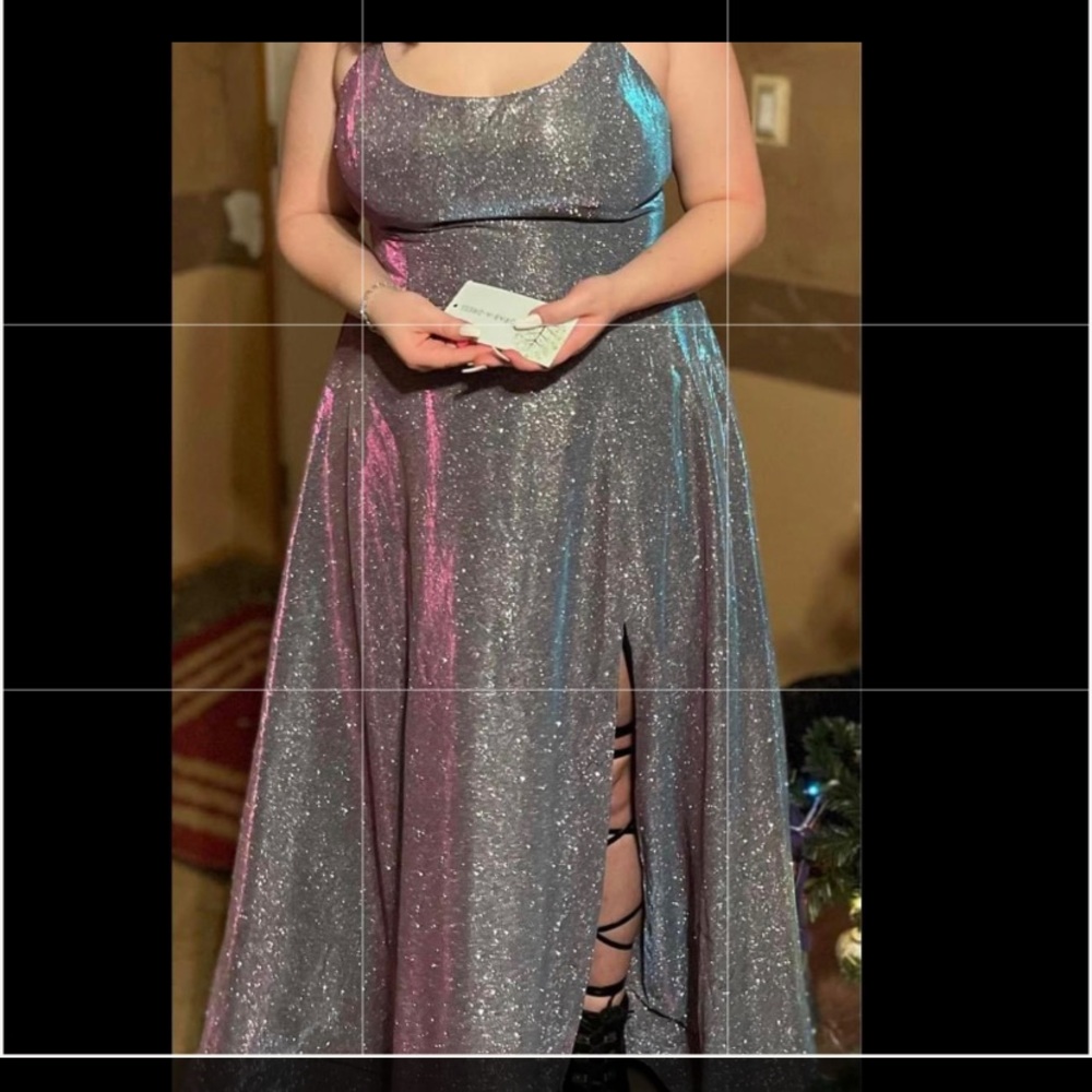 Beautiful multicolored formal/prom dress.